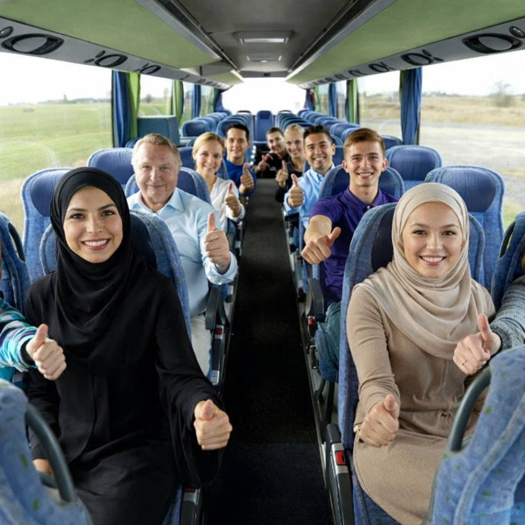 Luxury Bus Transport Service in Saudi Arabia